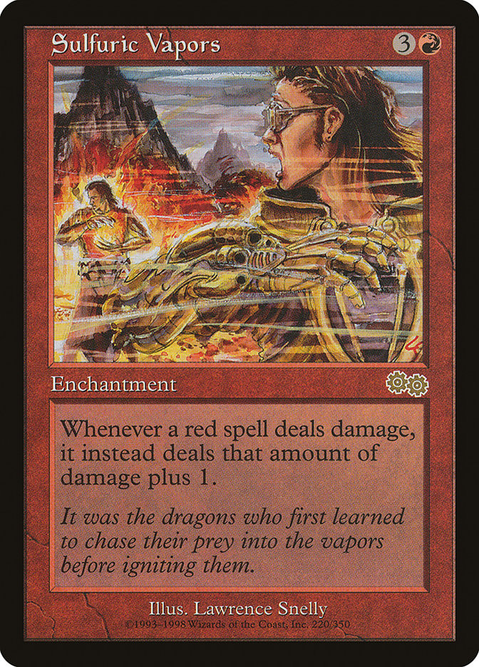 Sulfuric Vapors 220/350 (Urza's Saga)  | Good Games Modbury
