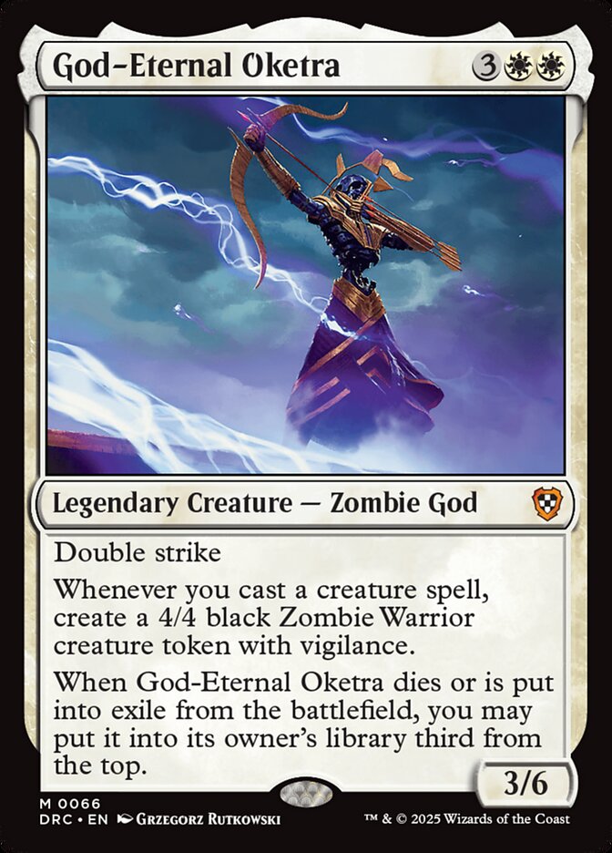 God-Eternal Oketra 66/187 (Commander: Aetherdrift)  | Good Games Modbury