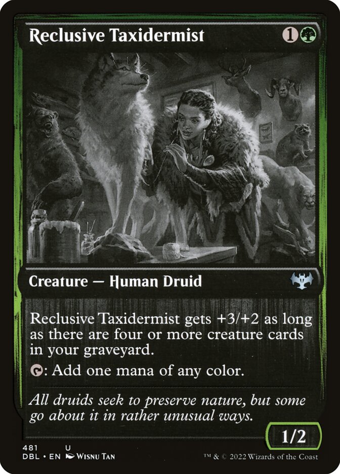 Reclusive Taxidermist 481/534 (Innistrad: Double Feature)  - Foil | Good Games Modbury