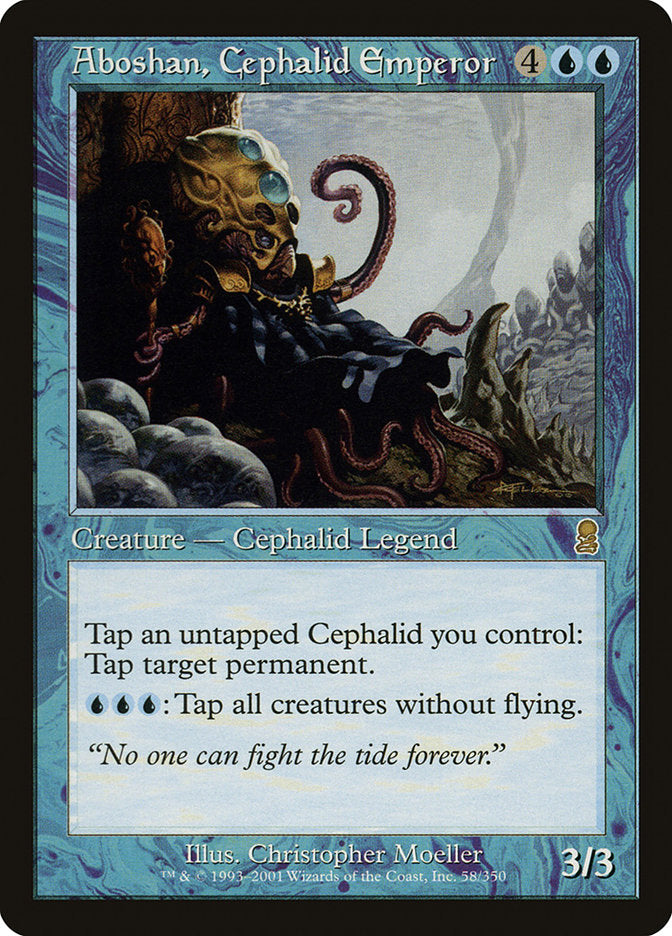 Aboshan, Cephalid Emperor 58/350 (Odyssey)  | Good Games Modbury