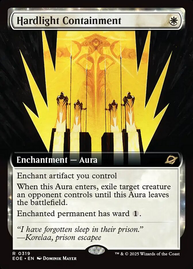Hardlight Containment 319/276 (Edge of Eternities)  - Extended Art Foil | Good Games Modbury