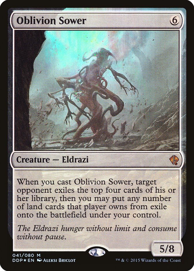 Oblivion Sower 41 (Duel Decks: Zendikar vs. Eldrazi)  - Foil | Good Games Modbury