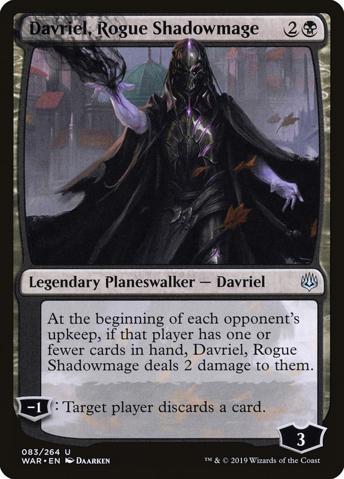 Davriel, Rogue Shadowmage 83/264 (War of the Spark)  | Good Games Modbury