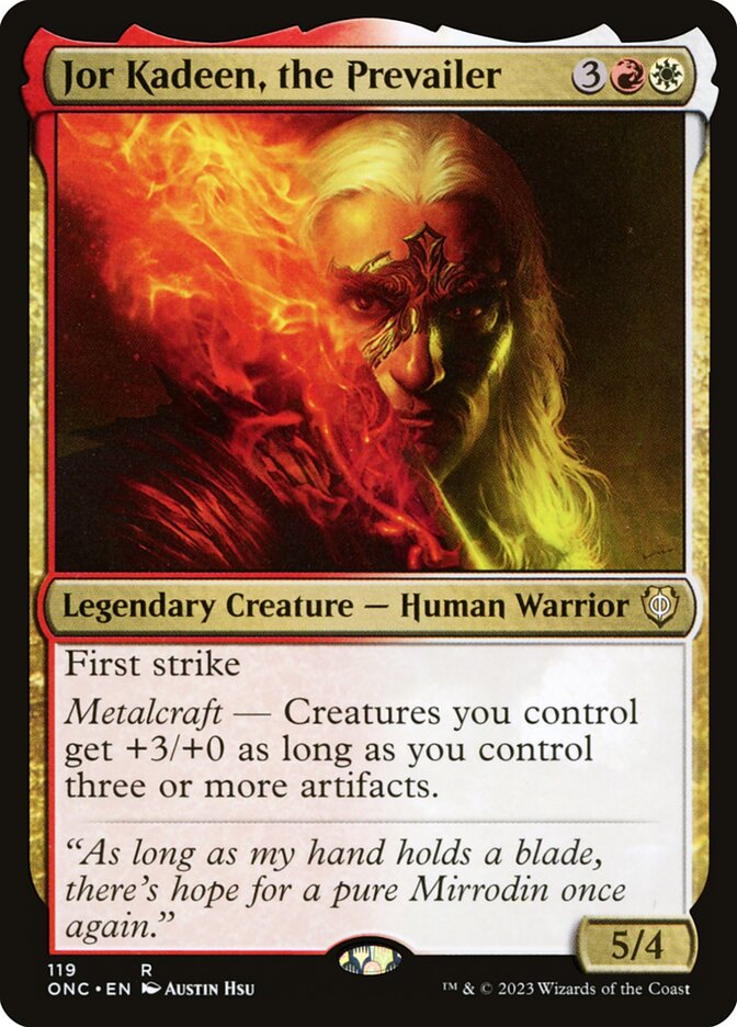 Jor Kadeen, the Prevailer 119/28 (Commander: Phyrexia: All Will Be One)  | Good Games Modbury