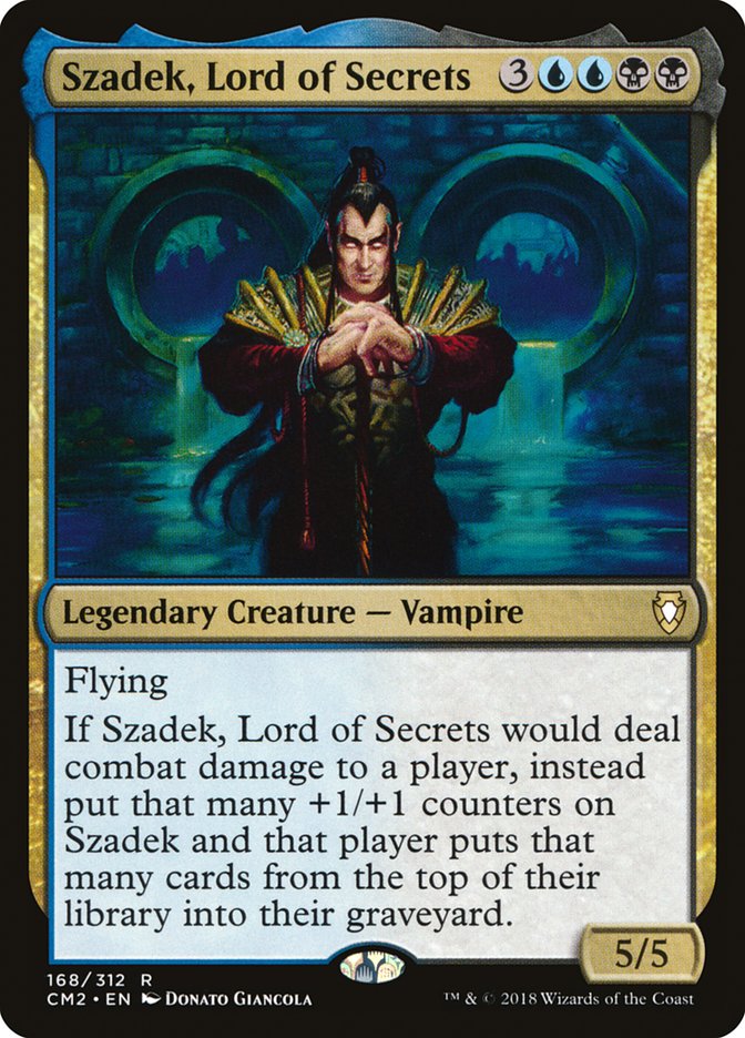 Szadek, Lord of Secrets 168/312 (Commander Anthology Volume II)  | Good Games Modbury