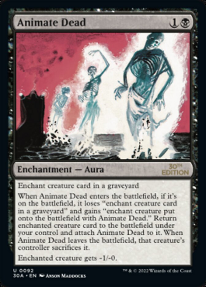 Animate Dead 92/594 (30th Anniversary Edition)  | Good Games Modbury