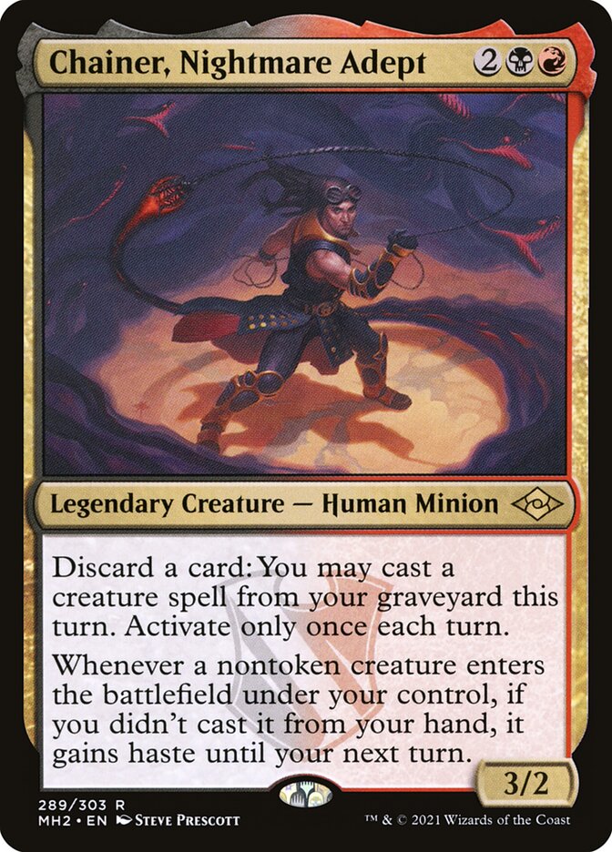 Chainer Nightmare Adept 289 (Modern Horizons 2)  | Good Games Modbury