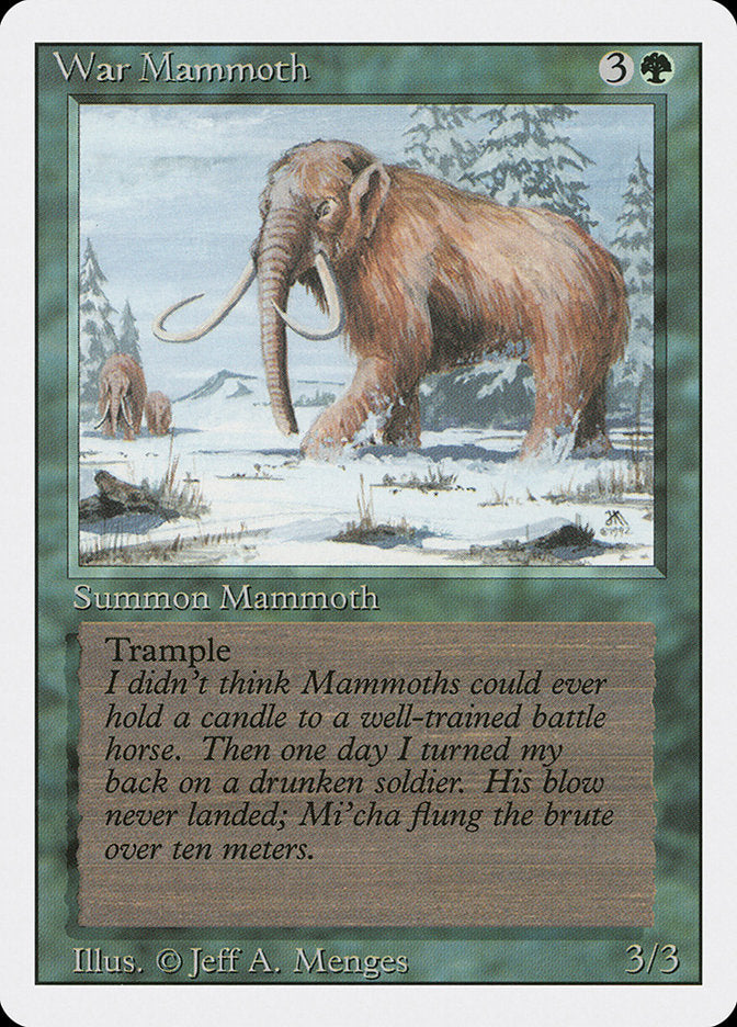 War Mammoth 228/306 (Revised Edition)  | Good Games Modbury