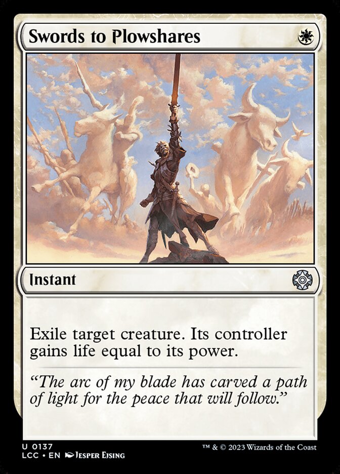 Swords to Plowshares 137/370 (Commander: The Lost Caverns of Ixalan)  | Good Games Modbury