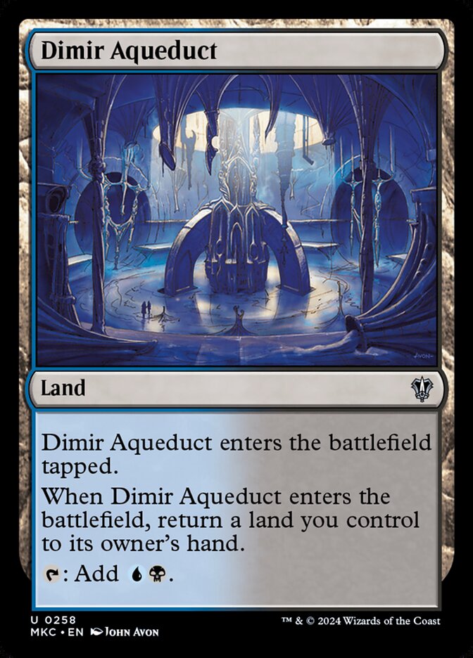 Dimir Aqueduct 258/311 (Commander: Murders at Karlov Manor)  | Good Games Modbury