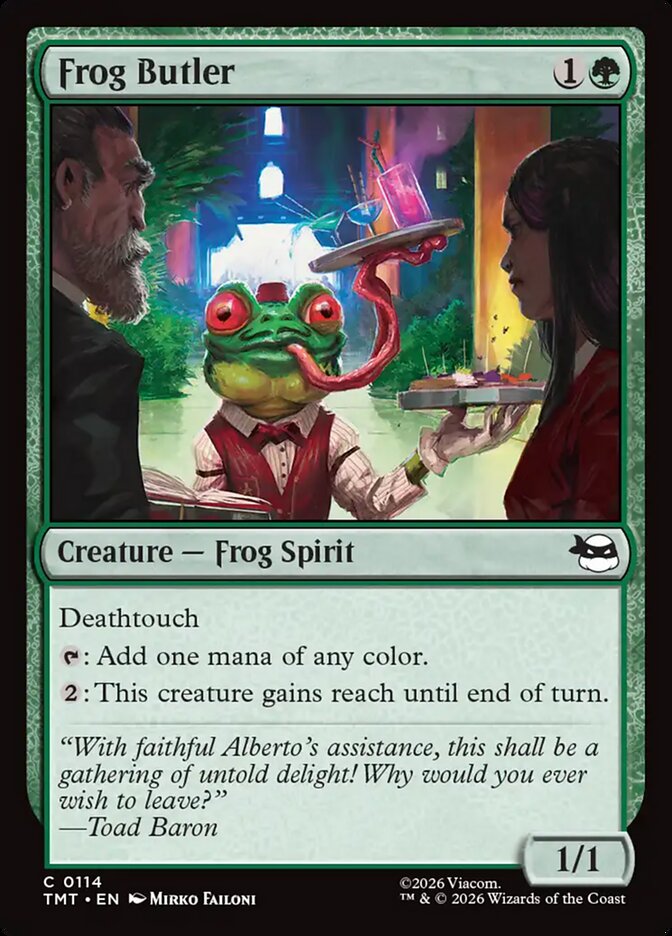 Frog Butler 114/190 (Teenage Mutant Ninja Turtles)  | Good Games Modbury