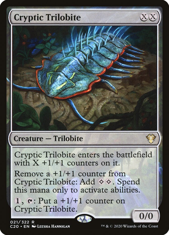 Cryptic Trilobite 21/322 (Commander 2020)  | Good Games Modbury