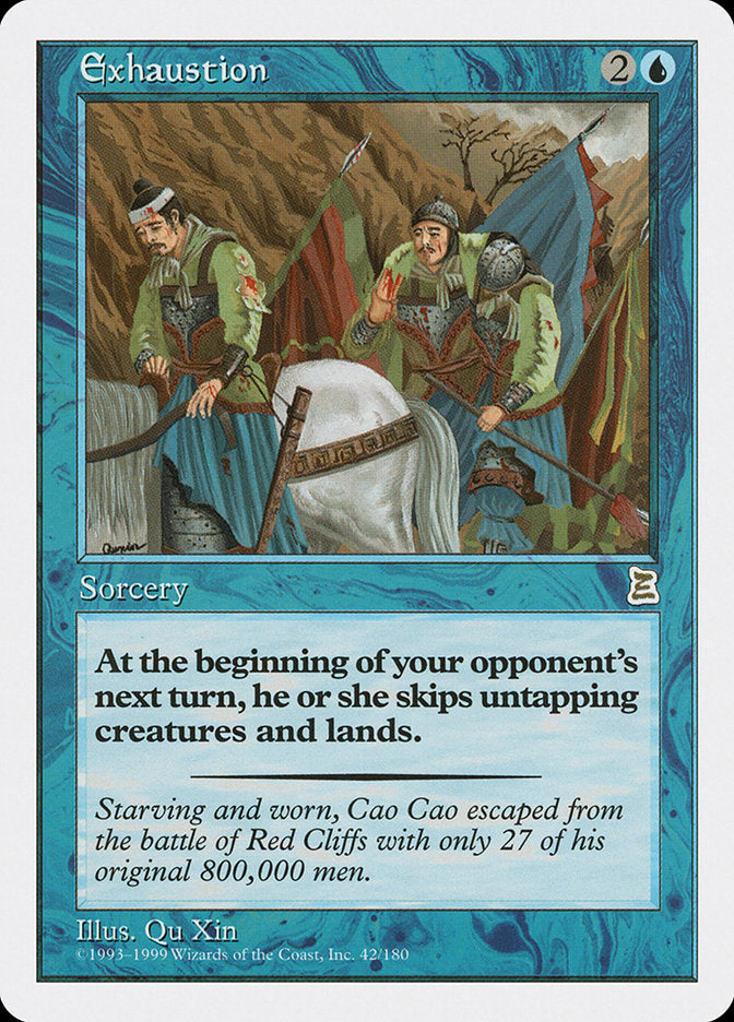 Exhaustion 42/180 (Portal Three Kingdoms)  | Good Games Modbury