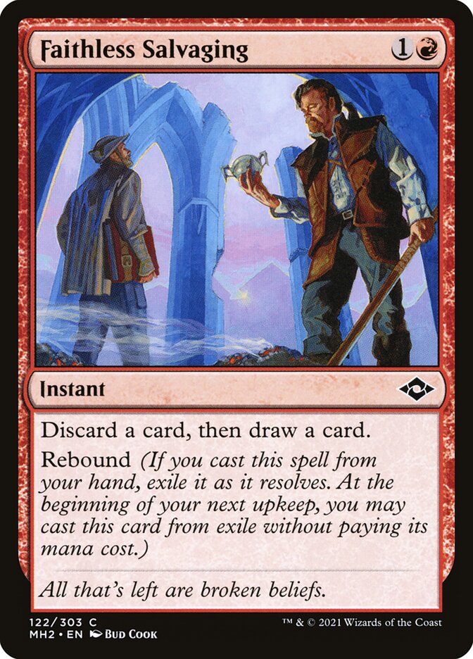 Faithless Salvaging 122 (Modern Horizons 2)  - Foil | Good Games Modbury