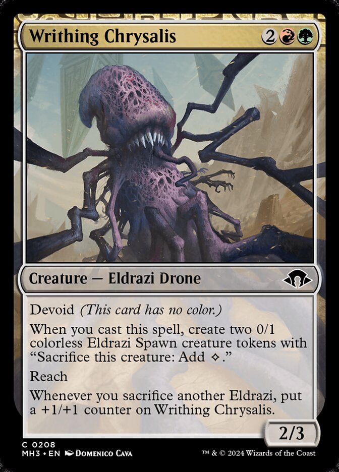 Writhing Chrysalis 208/319 (Modern Horizons 3)  | Good Games Modbury