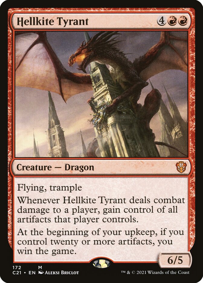 Hellkite Tyrant 172/81 (Commander 2021)  | Good Games Modbury