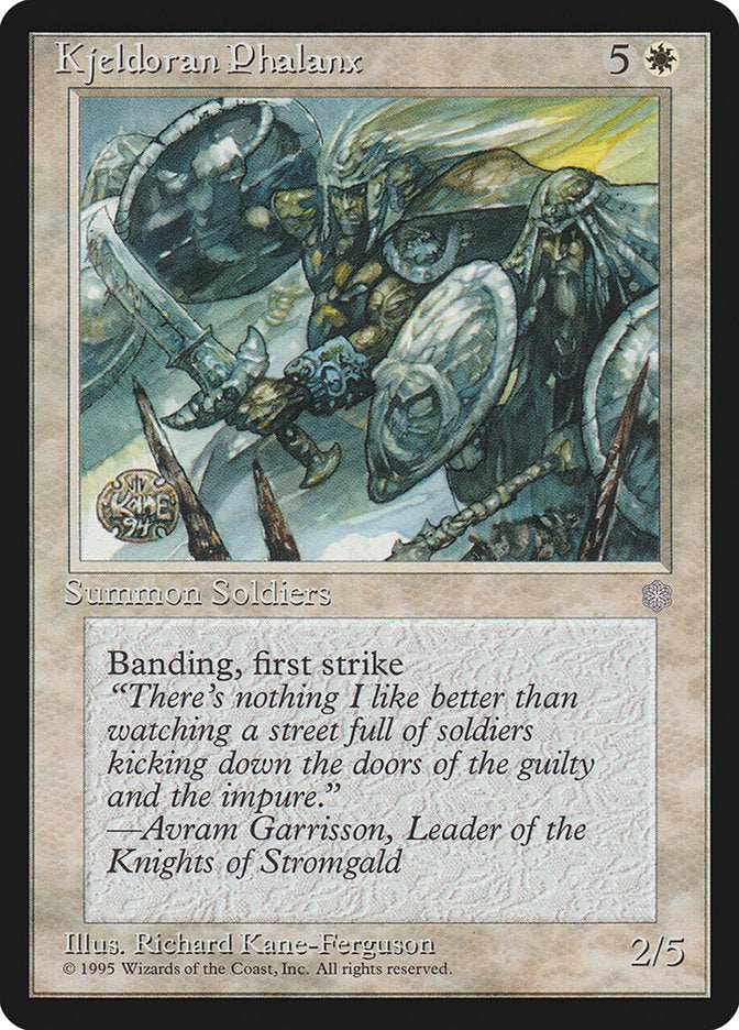 Kjeldoran Phalanx 37/383 (Ice Age)  | Good Games Modbury