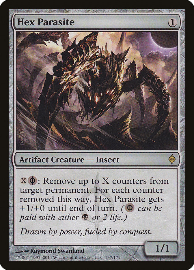 Hex Parasite 137 (New Phyrexia)  - Foil | Good Games Modbury