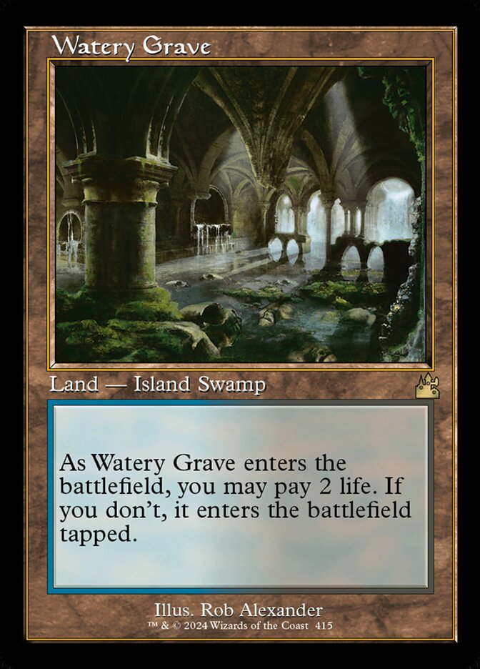 Watery Grave 415 (Ravnica Remastered)  - Retro | Good Games Modbury