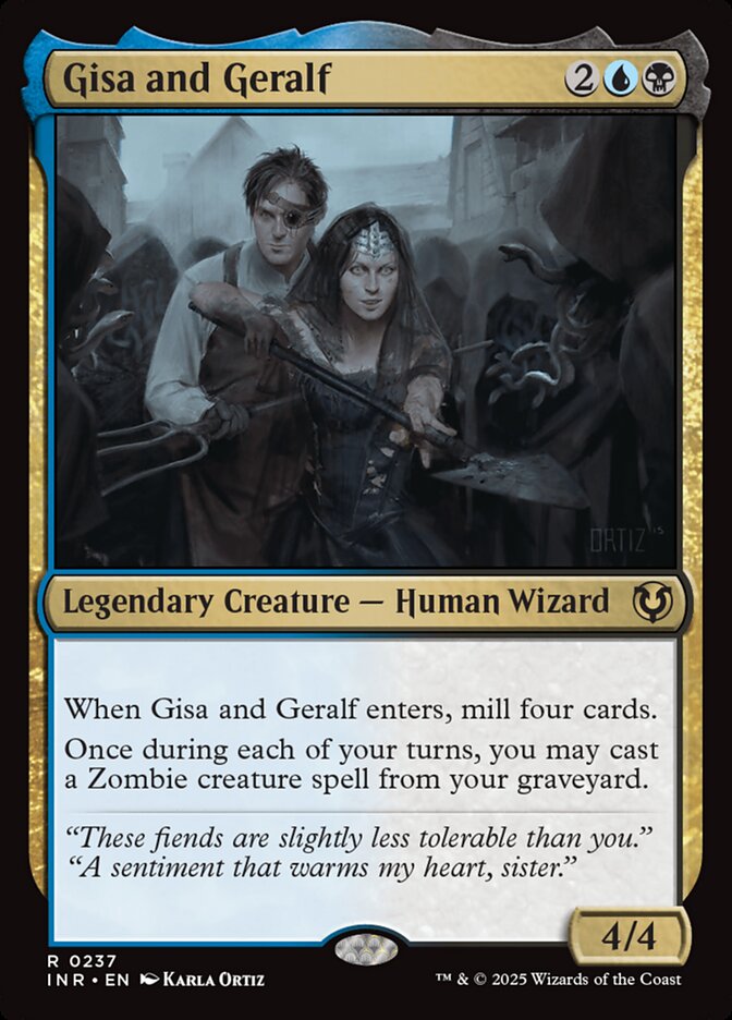Gisa and Geralf 237/287 (Innistrad Remastered)  - Foil | Good Games Modbury