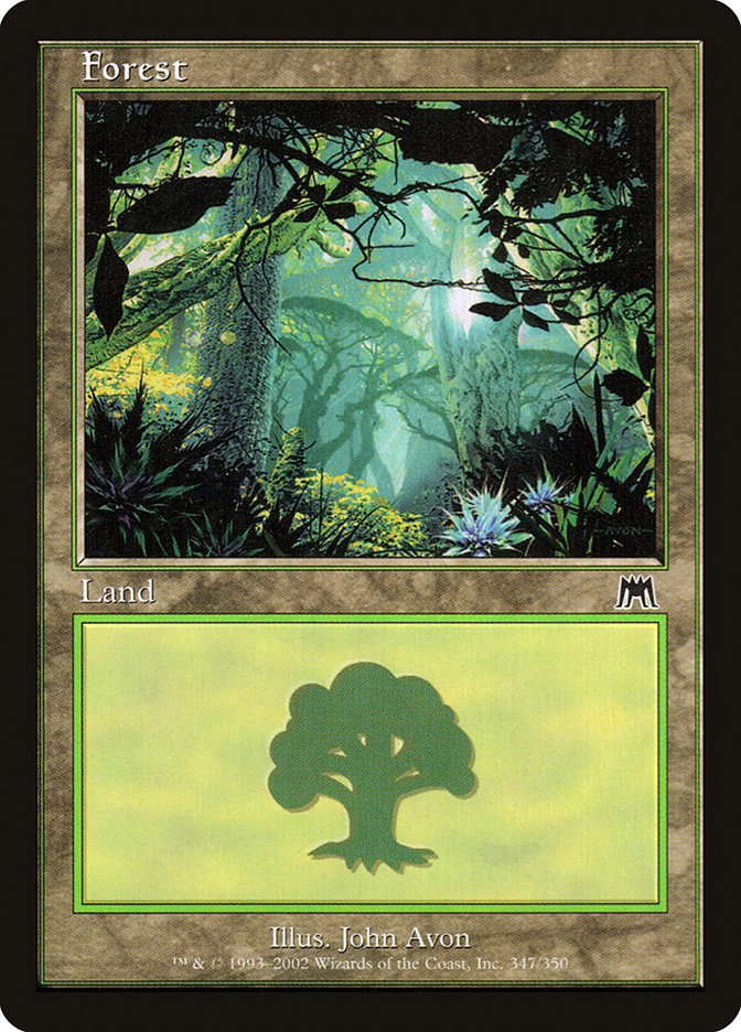 Forest 347/350 (Onslaught)  - Foil | Good Games Modbury