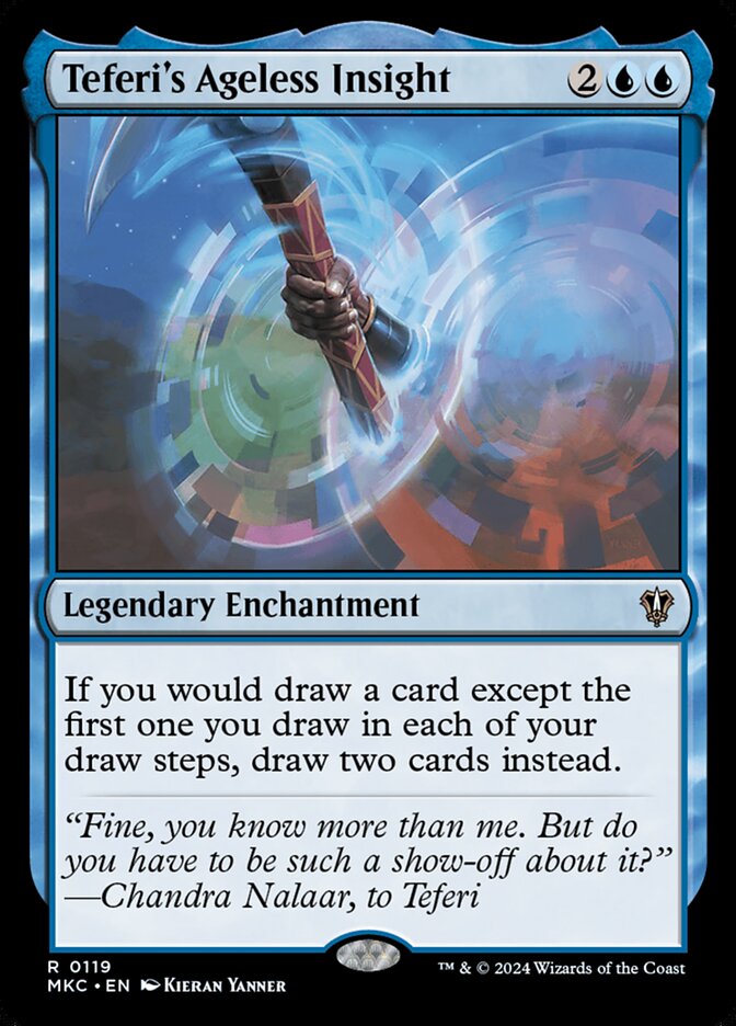Teferi's Ageless Insight 119/311 (Commander: Murders at Karlov Manor)  | Good Games Modbury