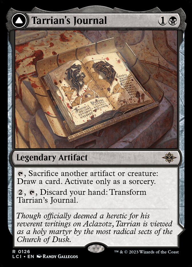 Tarrian's Journal // The Tomb of Aclazotz 126/291 (The Lost Caverns of Ixalan)  | Good Games Modbury
