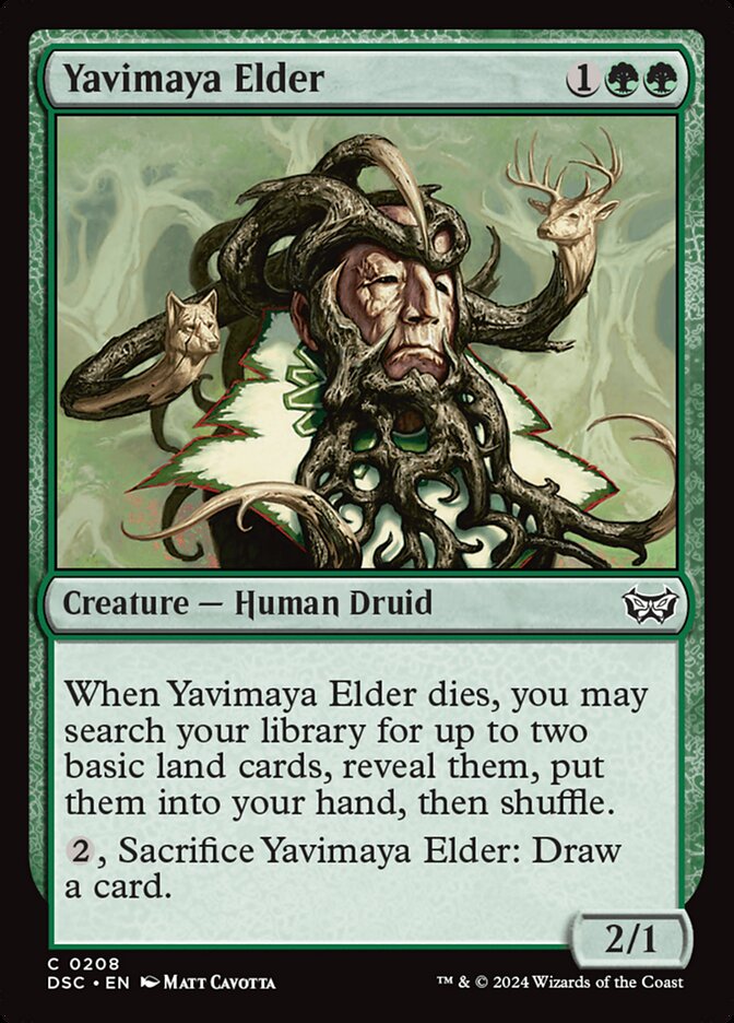 Yavimaya Elder 208 (Commander: Duskmourn: House of Horror)  | Good Games Modbury