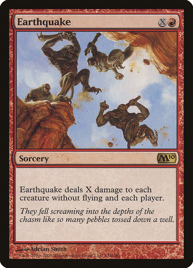 Earthquake 134/249 (Magic 2010 (M10))  | Good Games Modbury