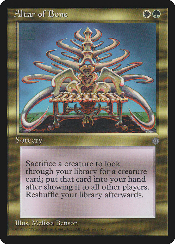 Altar of Bone 281/383 (Ice Age)  | Good Games Modbury