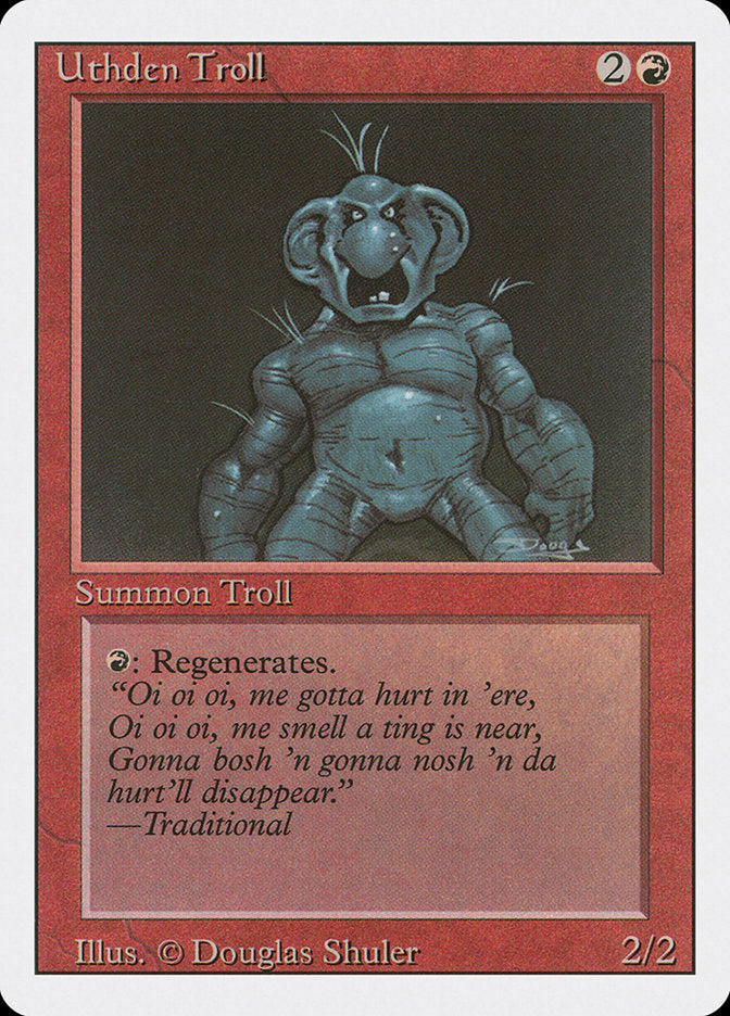 Uthden Troll 182/306 (Revised Edition)  | Good Games Modbury
