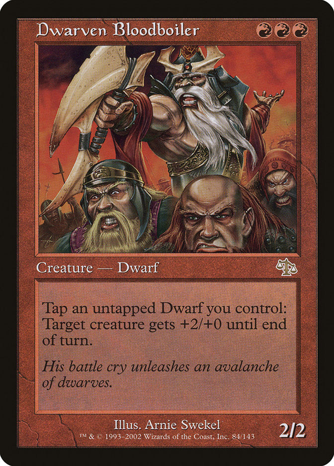 Dwarven Bloodboiler 84/143 (Judgment)  - Foil | Good Games Modbury