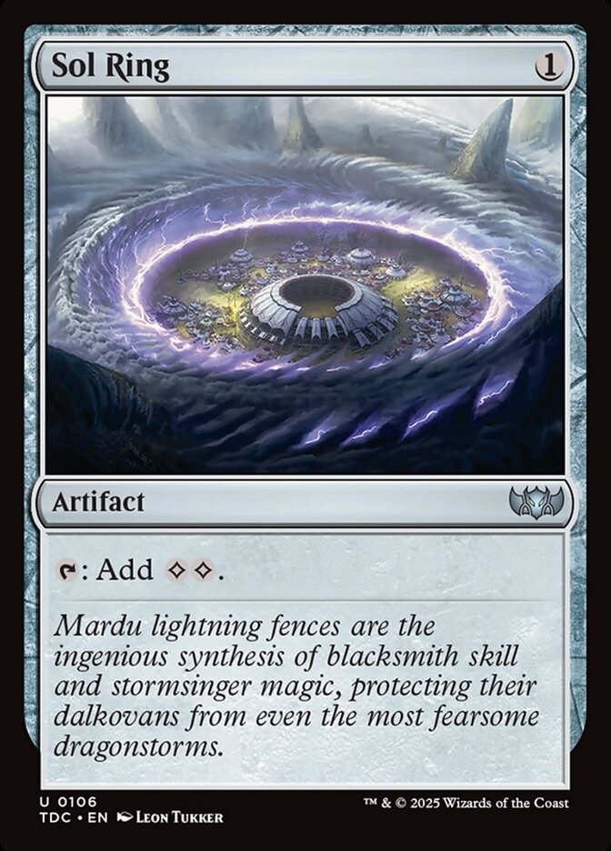 Sol Ring 106 (Commander: Tarkir: Dragonstorm)  | Good Games Modbury