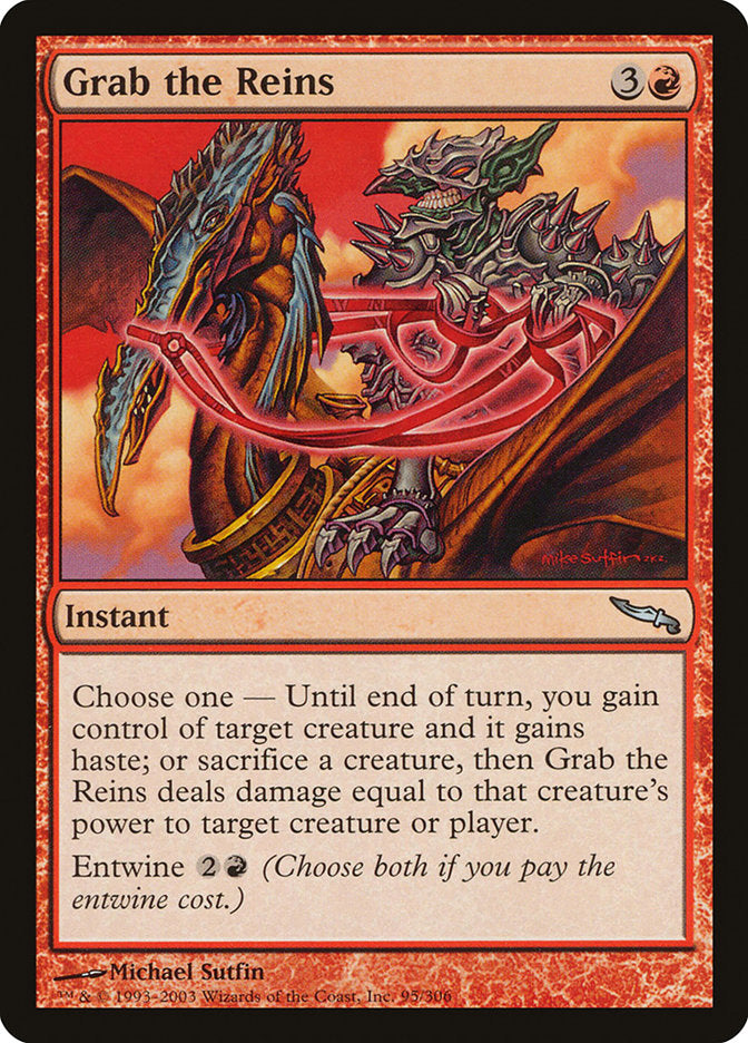 Grab the Reins 95/306 (Mirrodin)  - Foil | Good Games Modbury