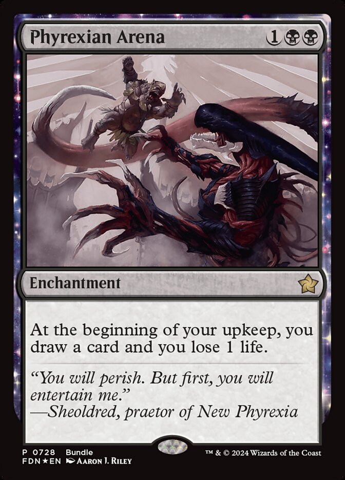Phyrexian Arena 728 (Unique and Miscellaneous Promos)  | Good Games Modbury