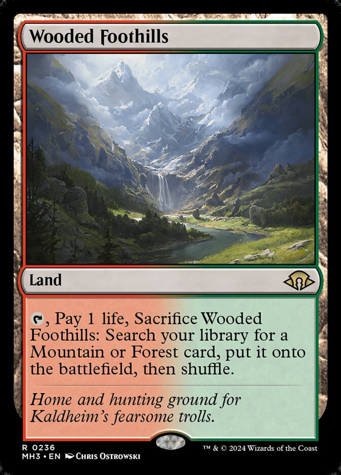 Wooded Foothills 236 (Modern Horizons 3)  | Good Games Modbury