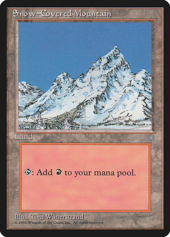 Snow-Covered Mountain 349 (Ice Age)  | Good Games Modbury