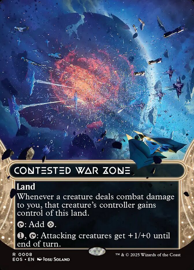 Contested War Zone 8 (Edge of Eternities: Stellar Sights)  - Borderless | Good Games Modbury
