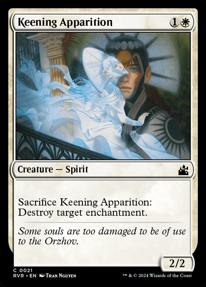 Keening Apparition 21/291 (Ravnica Remastered)  - Foil | Good Games Modbury