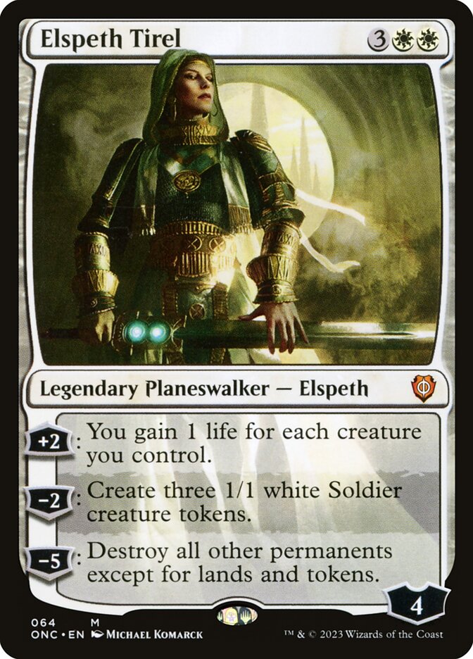 Elspeth Tirel 64 (Commander: Phyrexia: All Will Be One)  | Good Games Modbury