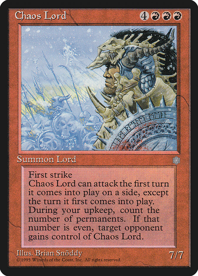 Chaos Lord 178/383 (Ice Age)  | Good Games Modbury