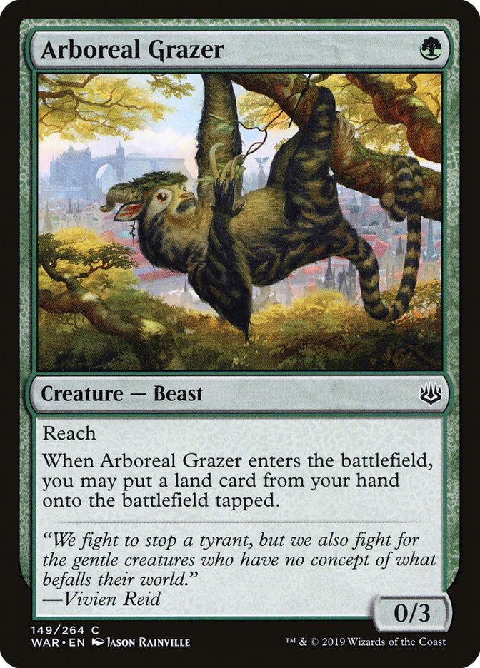 Arboreal Grazer 149/264 (War of the Spark)  | Good Games Modbury