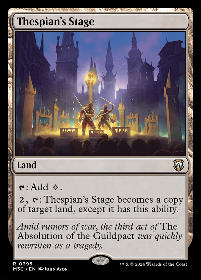 Thespian's Stage 395/411 (Commander: Modern Horizons 3)  | Good Games Modbury