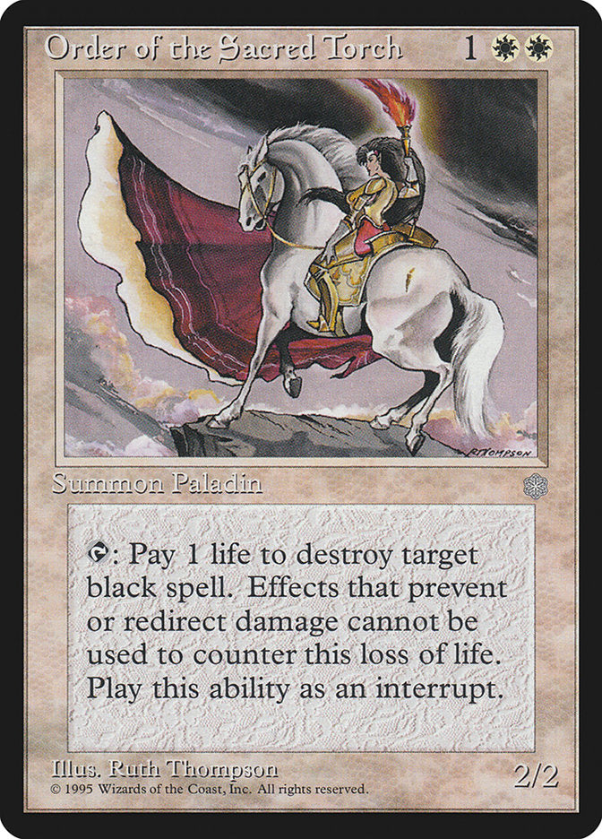 Order of the Sacred Torch 45/383 (Ice Age)  | Good Games Modbury