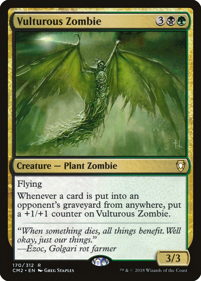 Vulturous Zombie 170/312 (Commander Anthology Volume II)  | Good Games Modbury