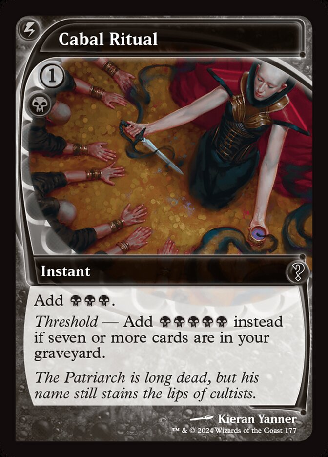 Cabal Ritual 177 (Mystery Booster 2)  - Future Sight | Good Games Modbury