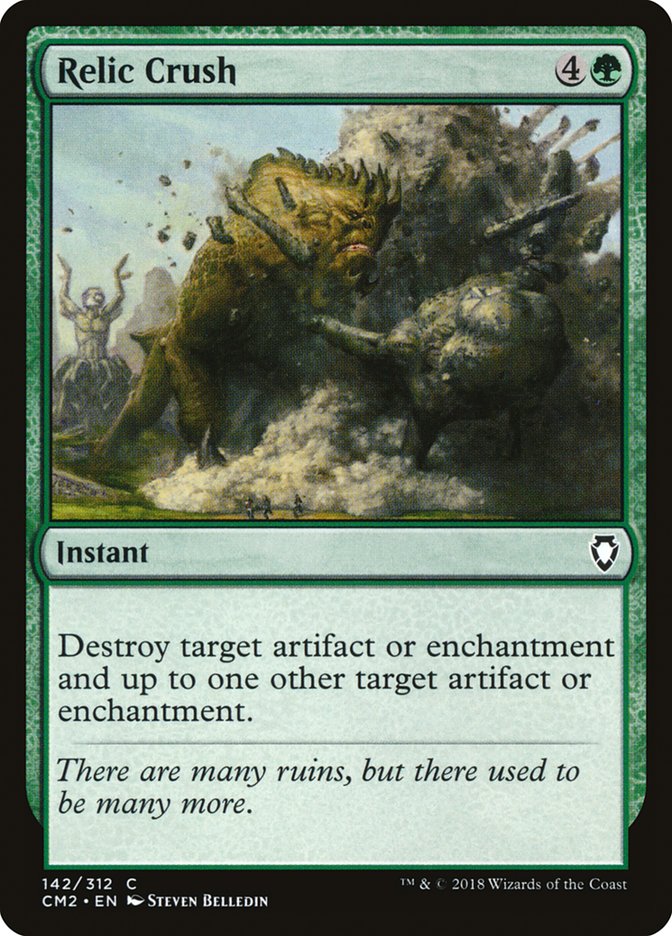 Relic Crush 142/312 (Commander Anthology Volume II)  | Good Games Modbury