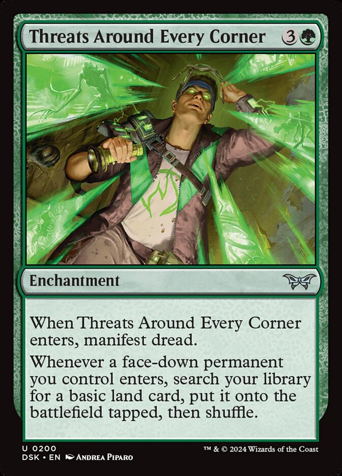 Threats Around Every Corner 200/286 (Duskmourn: House of Horror)  - Foil | Good Games Modbury