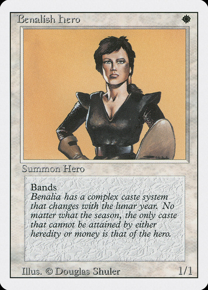 Benalish Hero 4/306 (Revised Edition)  | Good Games Modbury