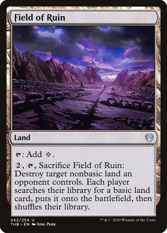 Field of Ruin 242/254 (Theros Beyond Death)  | Good Games Modbury